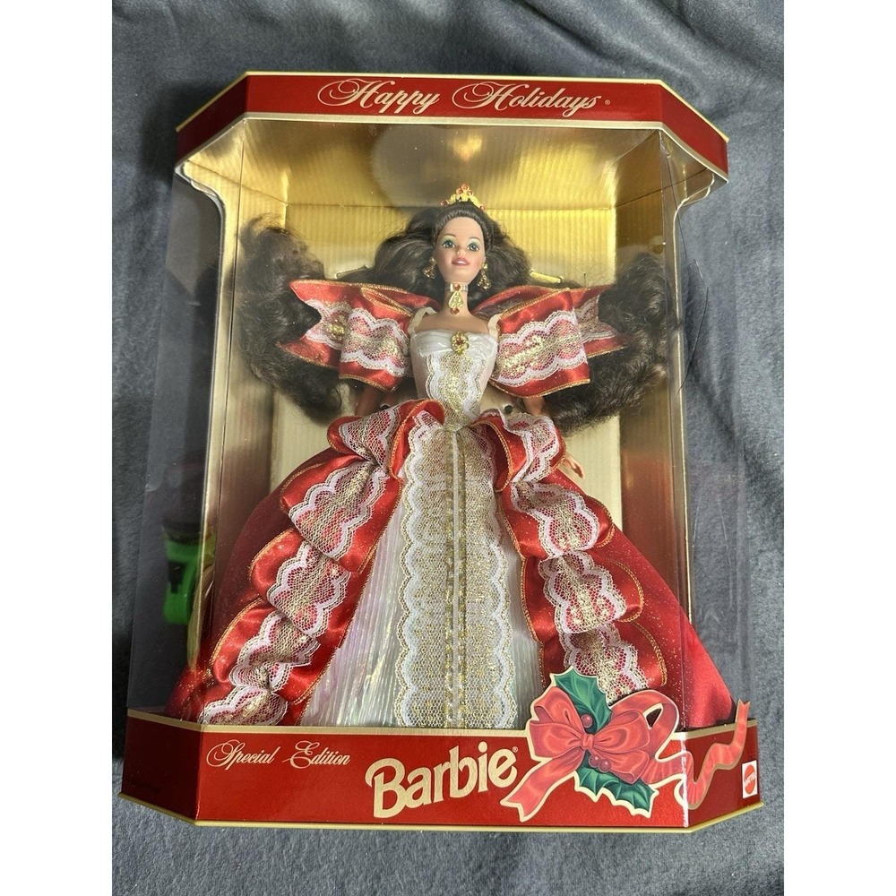 VTG Barbie Doll Happy Holidays 1997 Special Edition‎ Christmas Holiday Decor